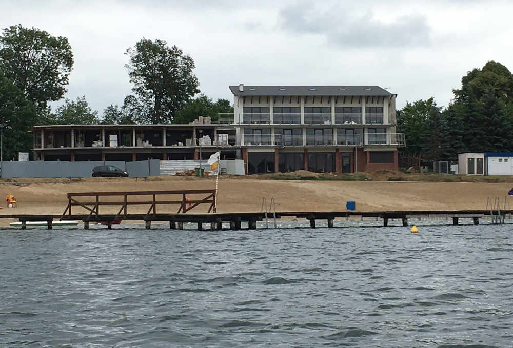 Zdjęcie z budowy / Budynek usługowy Lipie nad jez. Długie / Pracownia Inżynierska Wojciech Janik