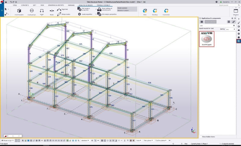 AxisVM X5 R2: Nowa legenda kolorów dla zbrojenia rzeczywistego