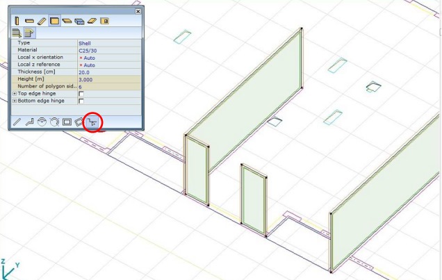 Bezpośrednie wstawianie ścian
