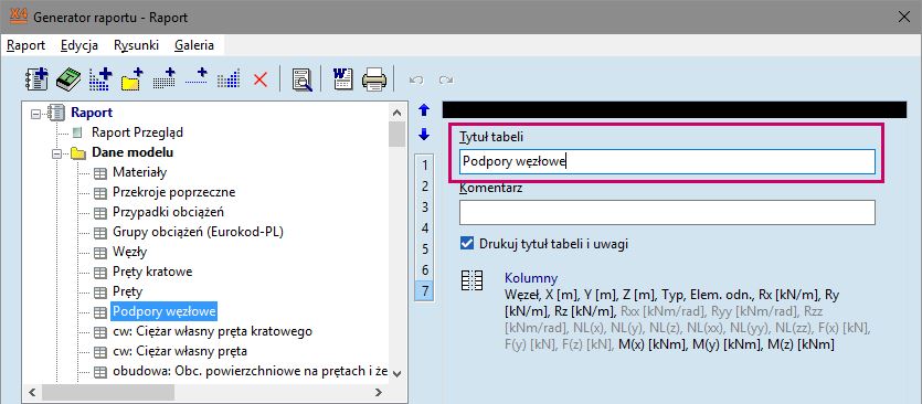 Dodano możliwość edycji nazwy tabeli