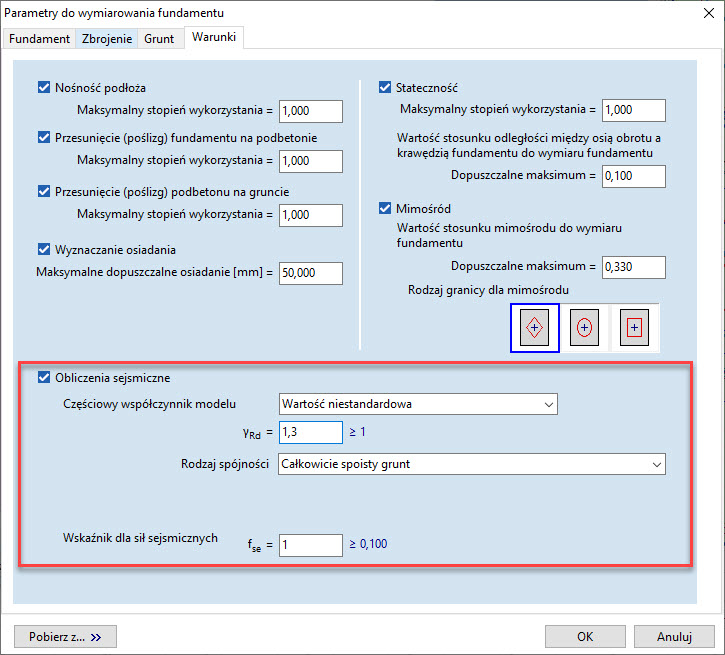 Fundamenty i sejsmika