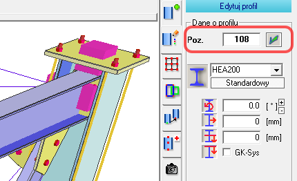 Łatwa zmiana numeru pozycji