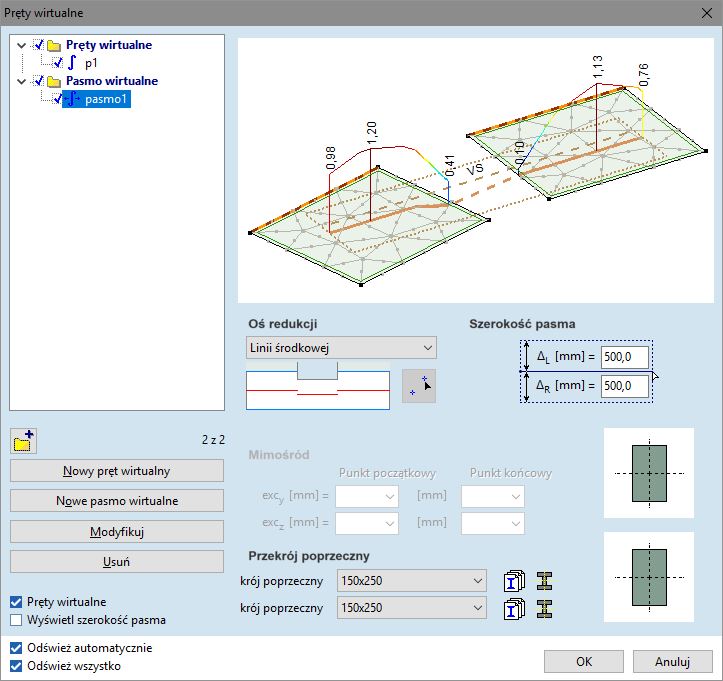 Nowe możliwości dla prętów wirtualnych