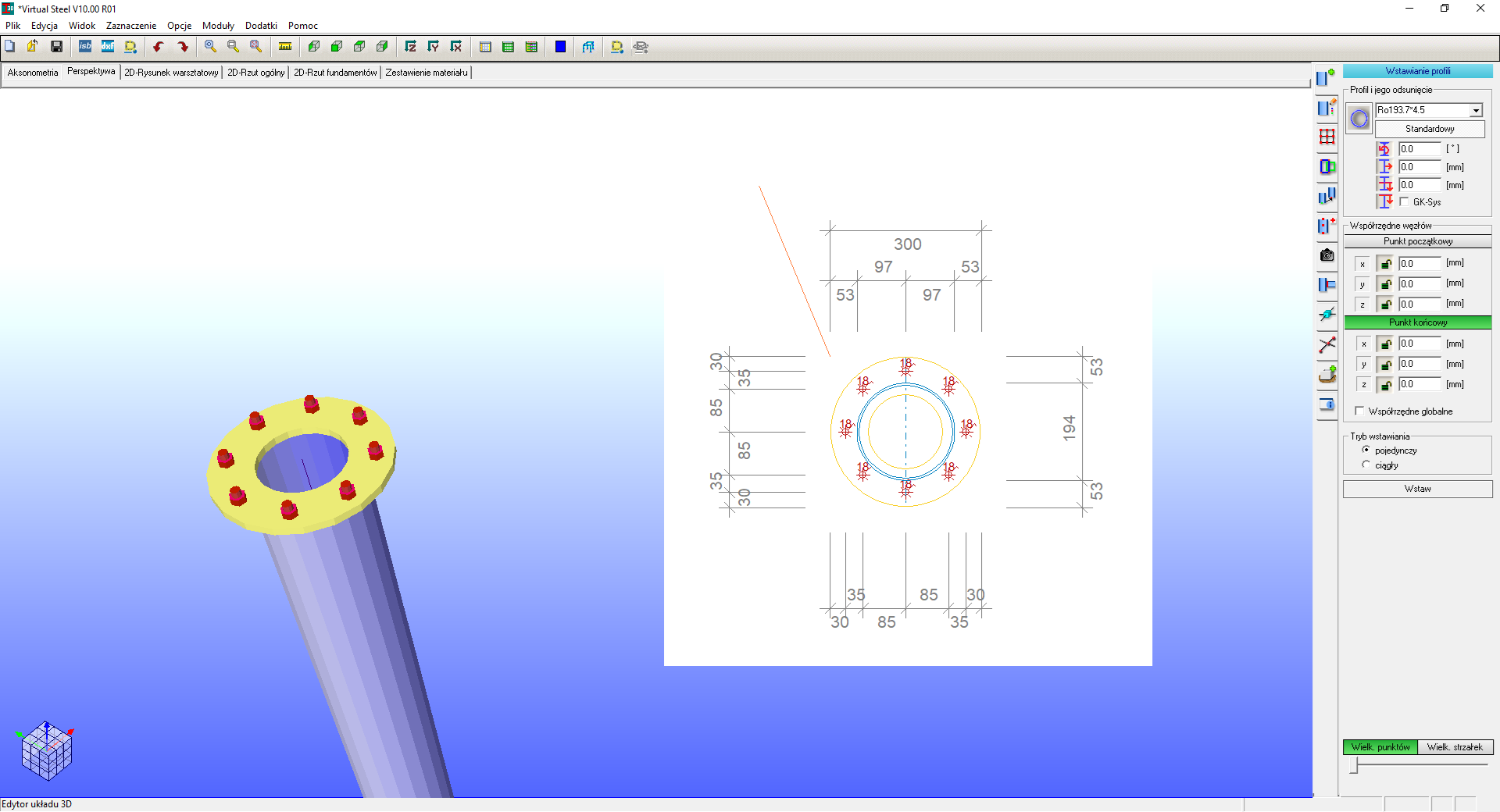 Okrągłe blachy doczołowe