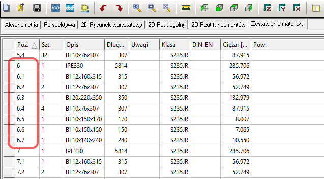 Pozycjonowanie na podstawie elementu przewodniego