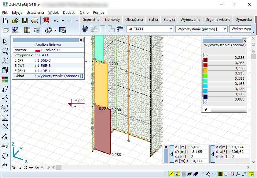 Weryfikacja trzonów i ścian żelbetowych – nowy moduł RC5