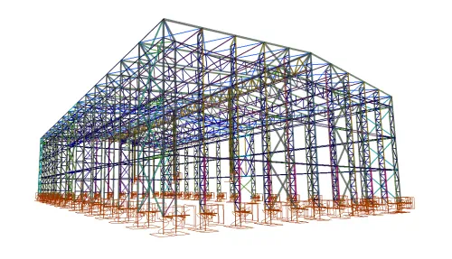 Opole / Hala magazynowa w cementowni