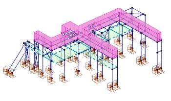 Myszków / Podest obsługowy zbiorników