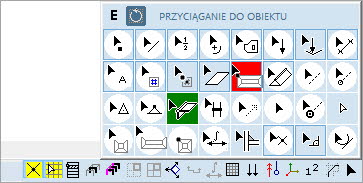 Sterowanie przyciąganiem kursora w AxisVM X6 R2