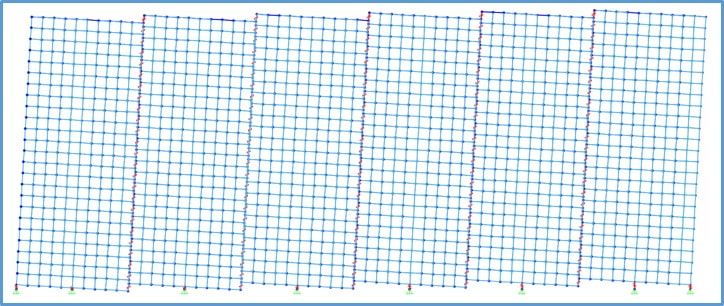 Deformacja łączników połączeń pionowych