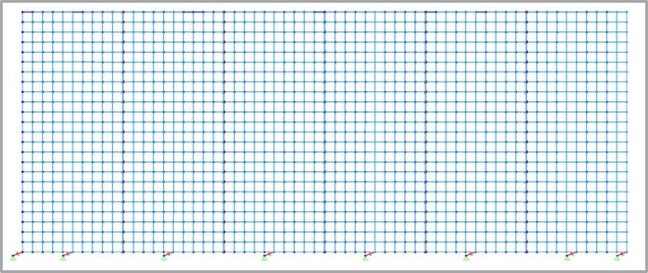 Przemieszczenie poziome całej ściany na łącznikach w jej podstawie